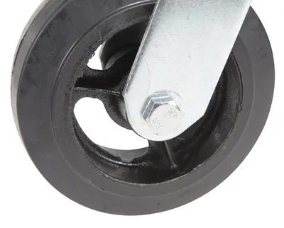 Vestil CST-VE-6X2MR-S Rubber Swivel Caster