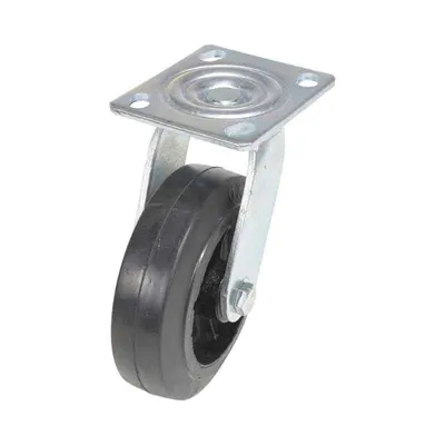 Vestil CST-VE-6X2MR-S Rubber Swivel Caster
