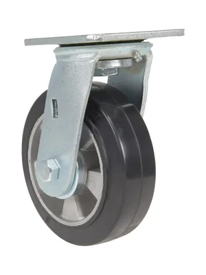 Vestil CST-VE-6X2MRA-S Rubber Swivel Caster