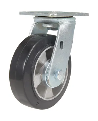 Vestil CST-VE-6X2MRA-S caster wheel shown from an alternate angle