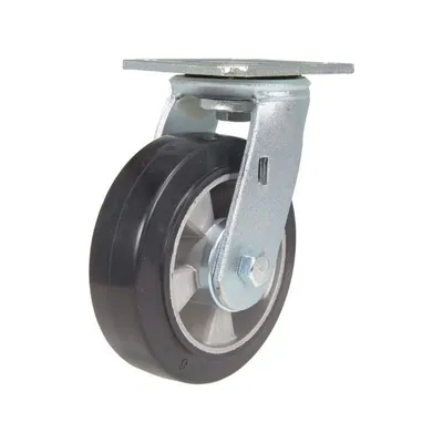 Vestil CST-VE-6X2MRA-S Rubber Swivel Caster