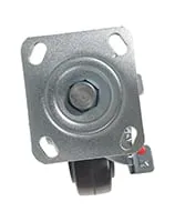 Vestil CST-VE-6X2MRA-SWB caster wheel shown from an alternate angle