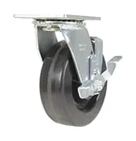 Vestil CST-VE-6X2PH-SWB caster wheel shown from an alternate angle