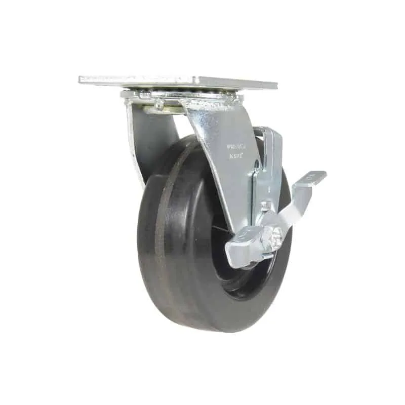 Vestil CST-VE-6X2PH-SWB Phenolic Swivel With Brake Caster