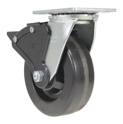 Vestil CST-VE-6X2PH-SWTB Phenolic Swivel With Total Brake Caster
