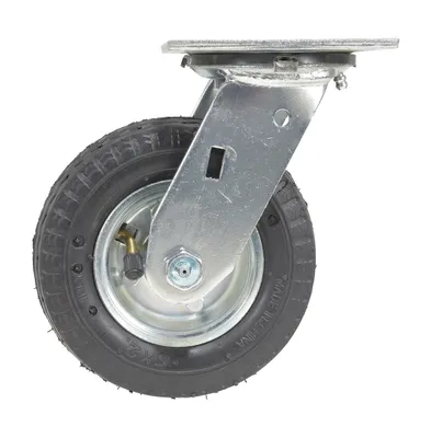 Vestil CST-VE-6X2PNU-S caster wheel shown from an alternate angle