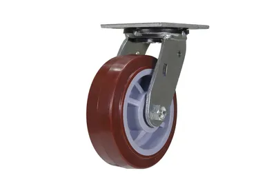 Vestil CST-VE-6X2PUP-S Polyurethane Swivel Caster