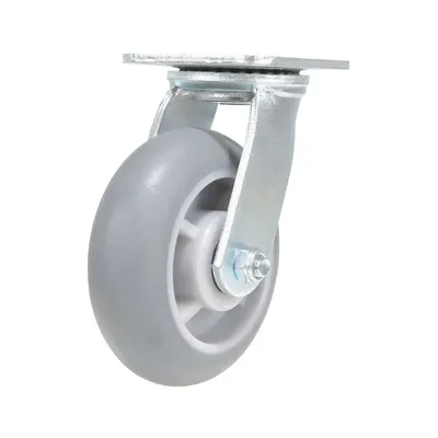 Vestil CST-VE-6X2TPR-S Thermoplastic Rubber Swivel Caster