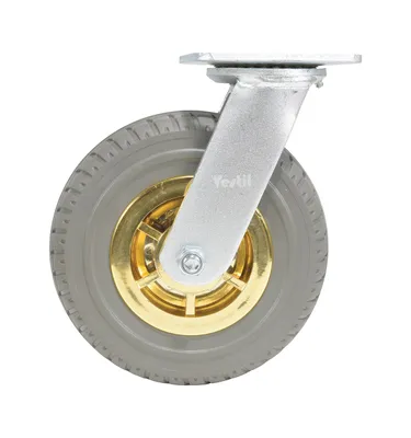 Vestil CST-VE-8X2FF-S Flat-Free Swivel Caster 3