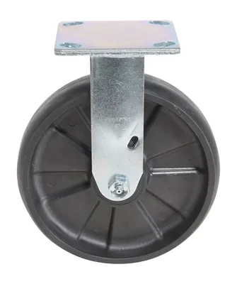 Vestil CST-VE-8X2GFN-R caster wheel shown from an alternate angle