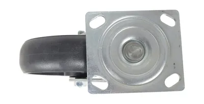 Vestil CST-VE-8X2GFN-S caster wheel shown from an alternate angle
