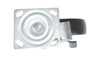 Vestil CST-VE-8X2GFN-SWB caster wheel shown from an alternate angle