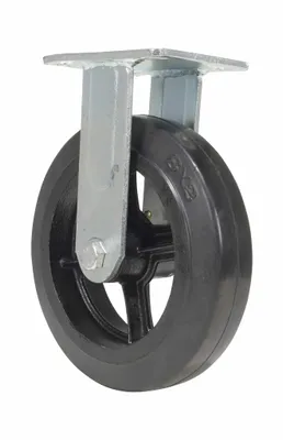 Vestil CST-VE-8X2MR-R caster wheel shown from an alternate angle
