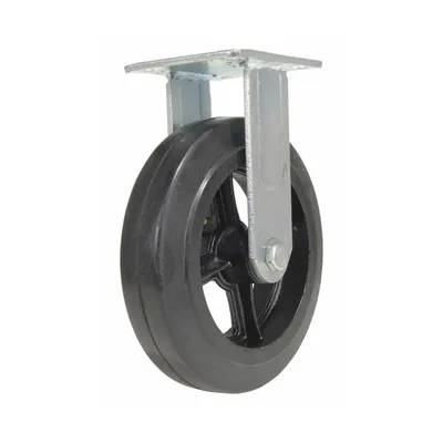 Vestil CST-VE-8X2MR-R Rubber Rigid Caster