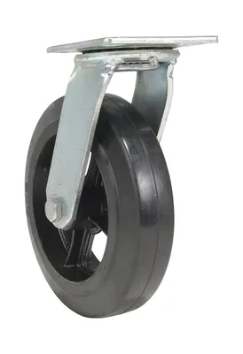 Vestil CST-VE-8X2MR-S caster wheel shown from an alternate angle