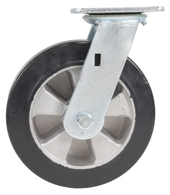 Vestil CST-VE-8X2MRA-S caster wheel shown from an alternate angle