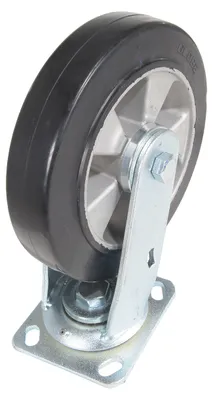 Vestil CST-VE-8X2MRA-S caster wheel shown from an alternate angle