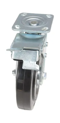 Vestil CST-VE-8X2MRA-SWTB caster wheel shown from an alternate angle