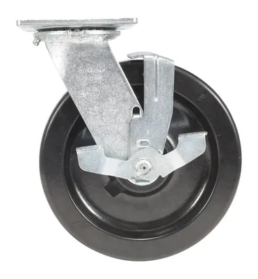 Vestil CST-VE-8X2PH-SWB caster wheel shown from an alternate angle