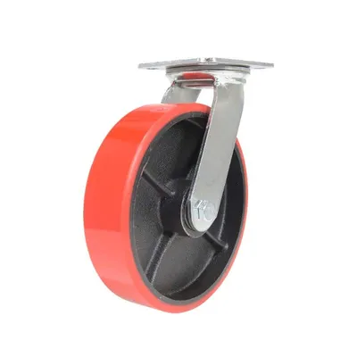Vestil CST-VE-8X2PU-S Polyurethane Swivel Caster