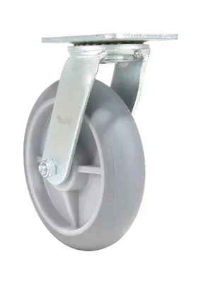 Vestil CST-VE-8X2TPR-S Thermoplastic Rubber Swivel Caster