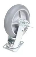 Vestil CST-VE-8X2TPR-SWB caster wheel shown from an alternate angle