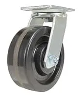 Vestil CST-VE-8X3PH-S caster wheel shown from an alternate angle
