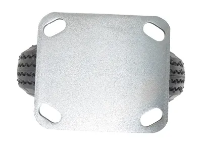Vestil CST-VE-8X3PNU-R caster wheel shown from an alternate angle