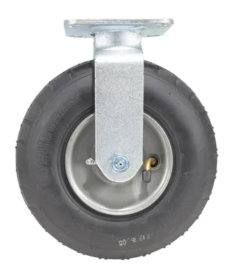 Vestil CST-VE-8X3PNU-R caster wheel shown from an alternate angle
