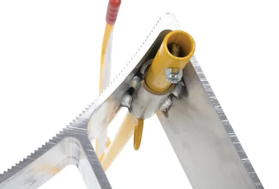 Vestil CWS-13 Aluminum Wheel Chock with Flag