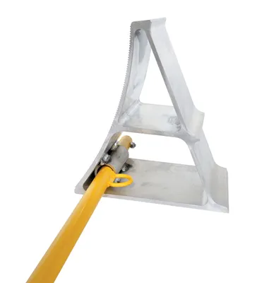 Vestil CWS-13 Aluminum Wheel Chock with Flag