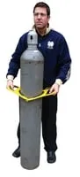 Vestil CYL-M-9 drum handling equipment shown from an alternate angle