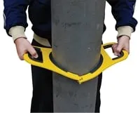Vestil CYL-M-9 drum handling equipment shown from an alternate angle