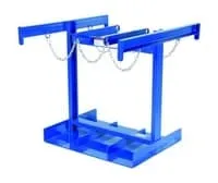 Vestil CYL-P-6 drum handling equipment shown from an alternate angle