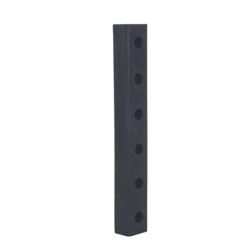Vestil DBE-30-1 Hardened Molded Rubber Bumper
