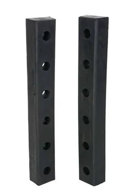 Vestil DBE-30-2 Hardened Molded Rubber Bumper