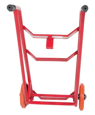 Vestil DBT-RED Steel Polyurethane Barrel-Drum Truck 4