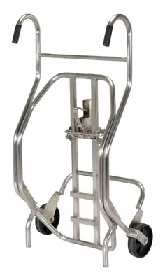 Vestil DBT-SS-DLX Stainless Steel Deluxe Drum Truck 2