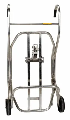 Vestil DBT-SS-DLX Stainless Steel Deluxe Drum Truck 4