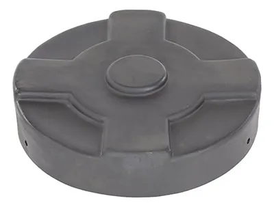 Vestil DC-P-30-BK Low-Density Polyethylene Drum Cover