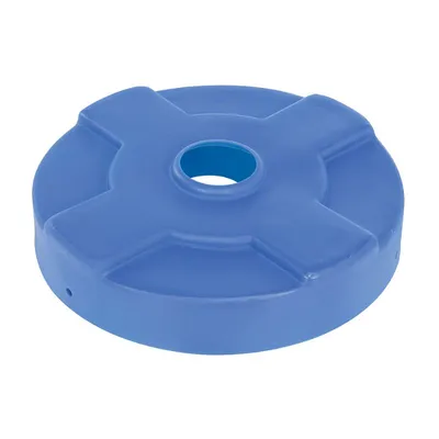 Vestil DC-P-30-CAN-BU Low-Density Polyethylene Drum Recycling Lid