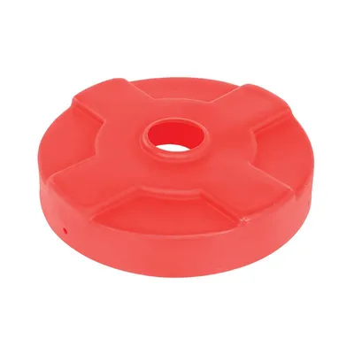 Vestil DC-P-30-CAN-RD Low-Density Polyethylene Drum Recycling Lid