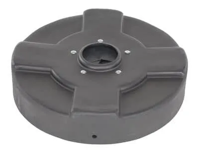 Vestil DC-P-30-CANF-BK Low-Density Polyethylene Drum Recycling Lid