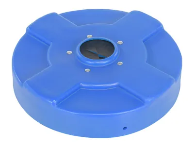 Vestil DC-P-30-CANF-BU drum lid shown from an alternate angle
