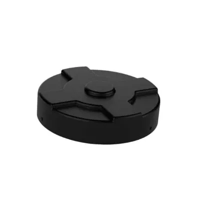 Vestil DC-P-55-BK Low-Density Polyethylene Drum Cover