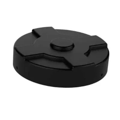 Vestil DC-P-55-BK Low-Density Polyethylene Drum Cover (2)