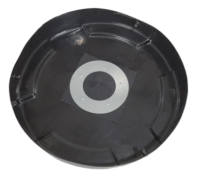 Vestil DC-P-55-CANF-BK drum lid shown from an alternate angle