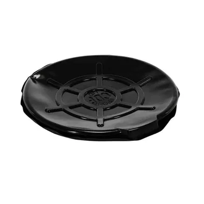Vestil DC-TPO-B Polyethylene Drum Cover Open Head