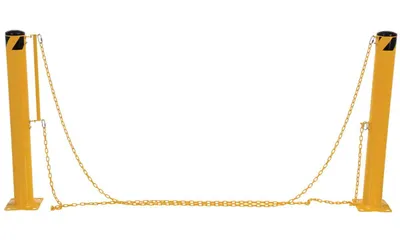 Vestil DCBB-42-4.5 Steel Dock Chain Barrier Bollard 6