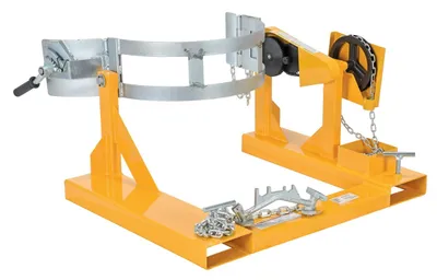 Vestil DCR-205-15 Fork Truck Drum Carrier Rotator For Steel Drums 4